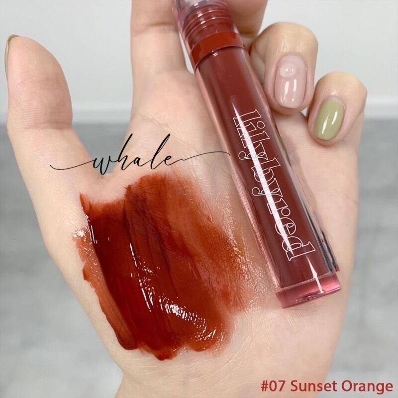 Son Tint Lilybyred Glassy Layer Fixing Tint 07 Sunset Orange 08 Burnt Brick
