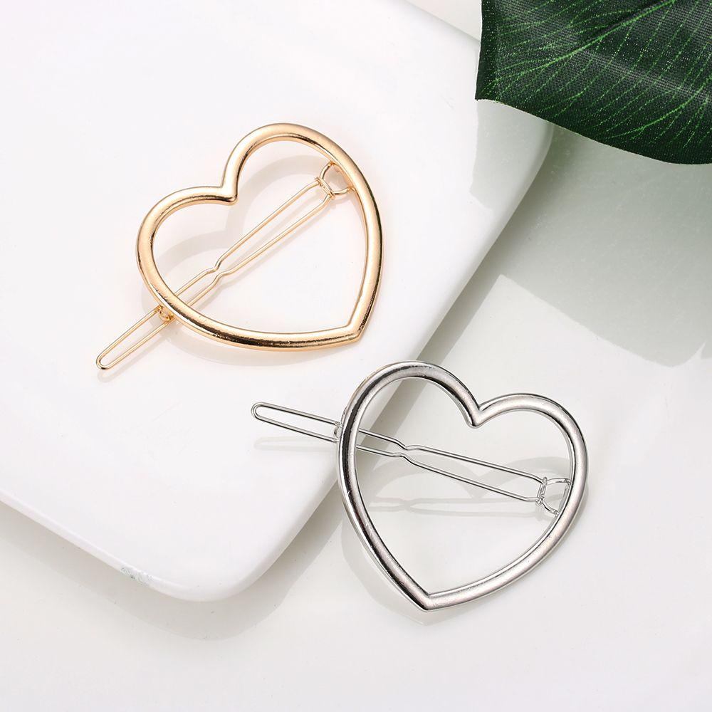 Kẹp Tóc Hình Ngôi Sao / Trái Tim Xinh Xắn