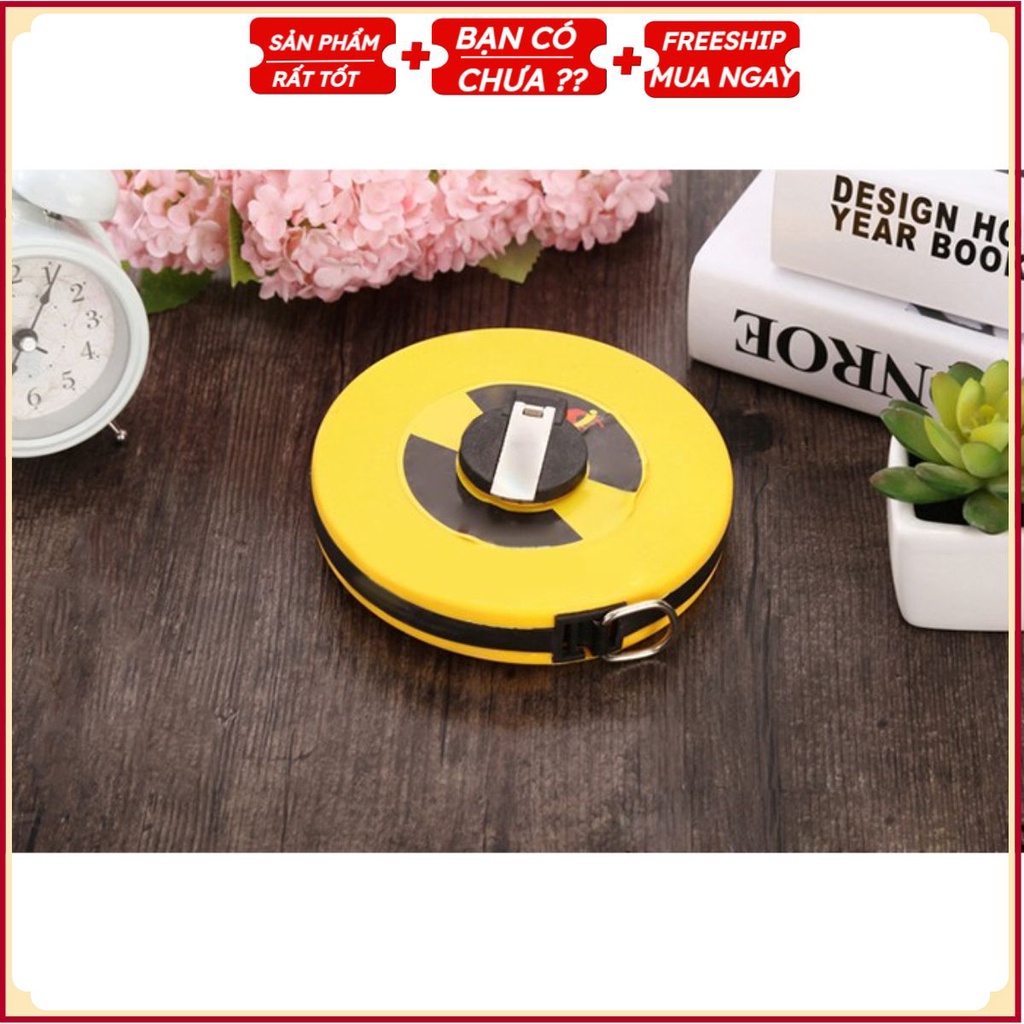 Thước Dây Đo Đạc Kĩ Thuật - Xây Dựng Thế Hệ Mới 20 - 30 Mét (Hộp vàng)
