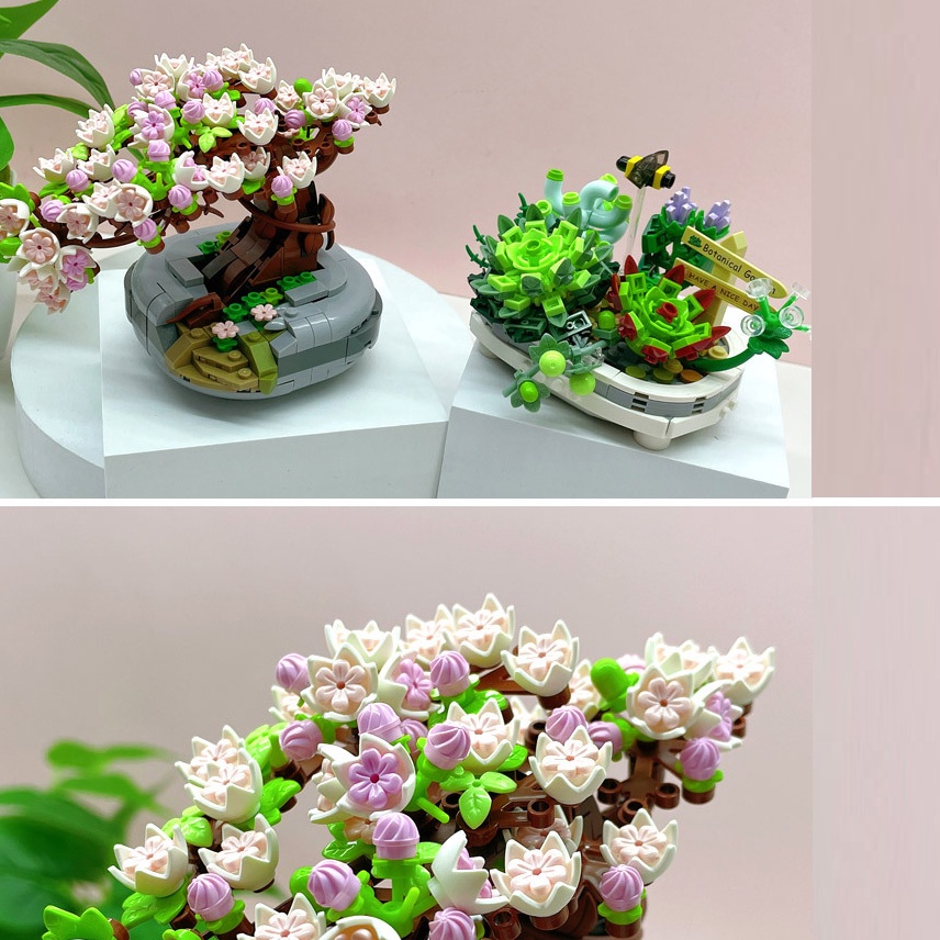 Bộ lắp ráp mô hình Cây hoa Anh Đào - 1661