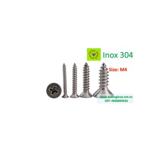 Vít gỗ đầu bằng M4x16 combo 100 cái