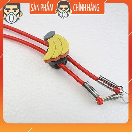 Dây đeo khẩu trang Hàn Quốc hình hoạt tiết trái cây dễ thương, co giãn rút chất lượng cao