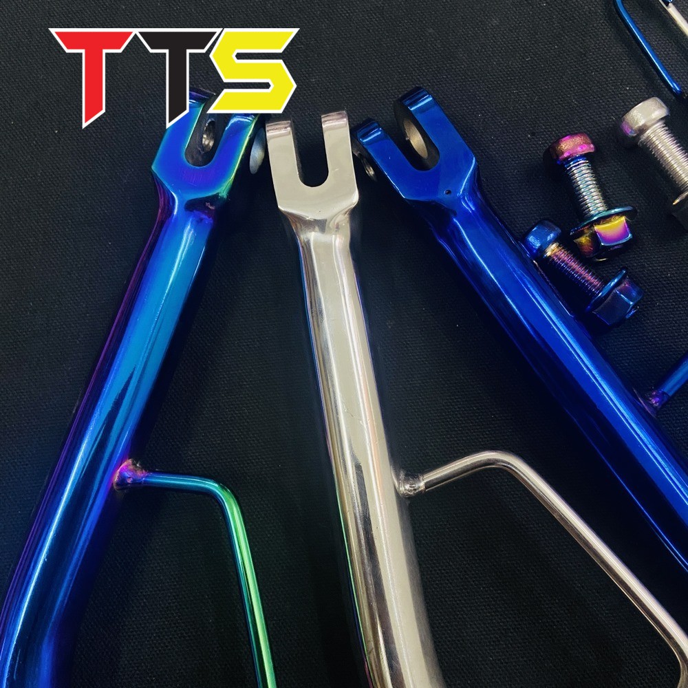 [INOX SÁNG BÓNG] CHÂN CHỐNG NGHIÊNG GẮN XE VARIO, CLICK THÁI, CHẤT LIỆU INOX 304 KHÔNG GỈ