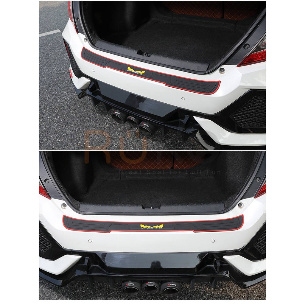 Nẹp cốp cao su cao cấp chống trầy xước hình Little Monster