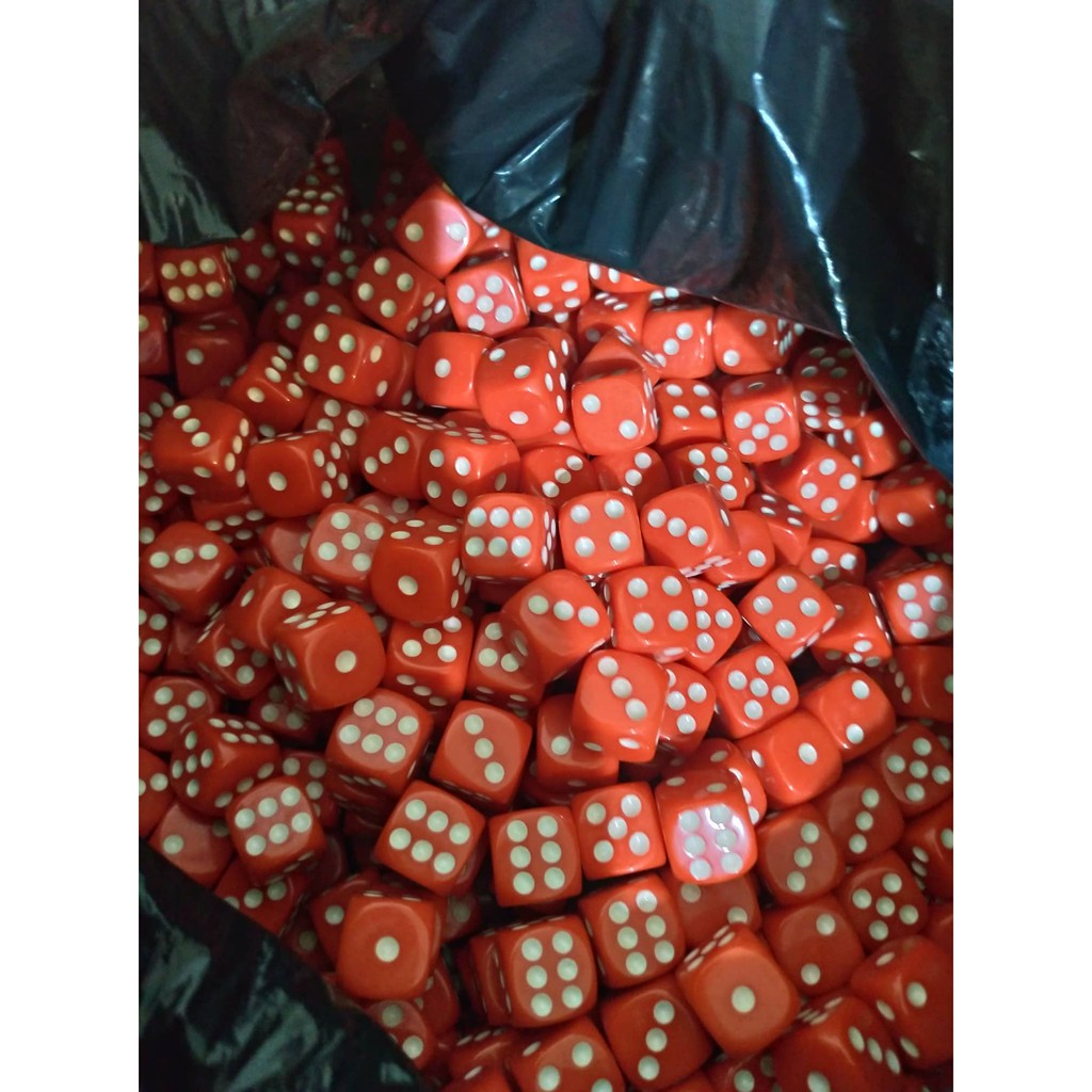 Xí ngầu 6 mặt cao cấp 16mm