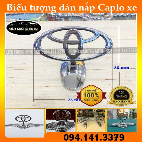 Biểu tượng dán nắp Capro xe
