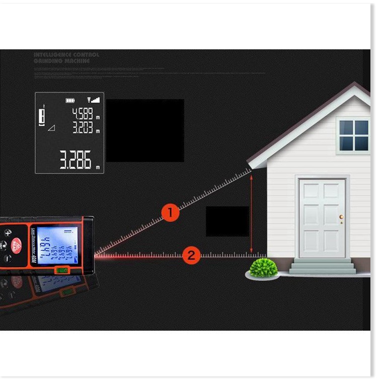 Máy đo khoảng cách  🔖1 ĐỔI 1 🔖   Máy đo khoảng cách laser cầm tay, đo khoảng cách một cách chính xác, dễ sử dụng 5356