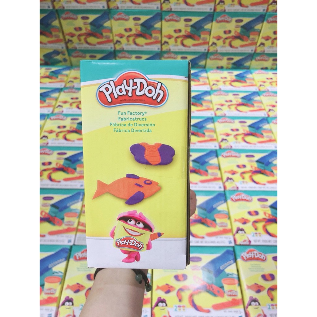 (HOT) COMBO 10 HỘP ĐẤT NẶN PLAYDOH (TẶNG KÈM 1 KHUÔN TẠO HÌNH)