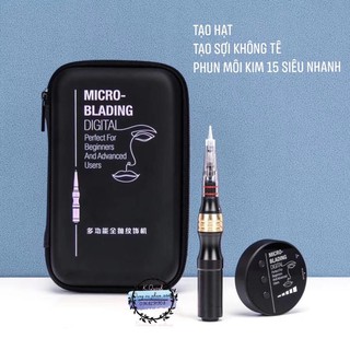 Máy phun xăm Kỹ thuật số hot nhất hiện nay( mẫu mới có cải tiến cục tích điện )