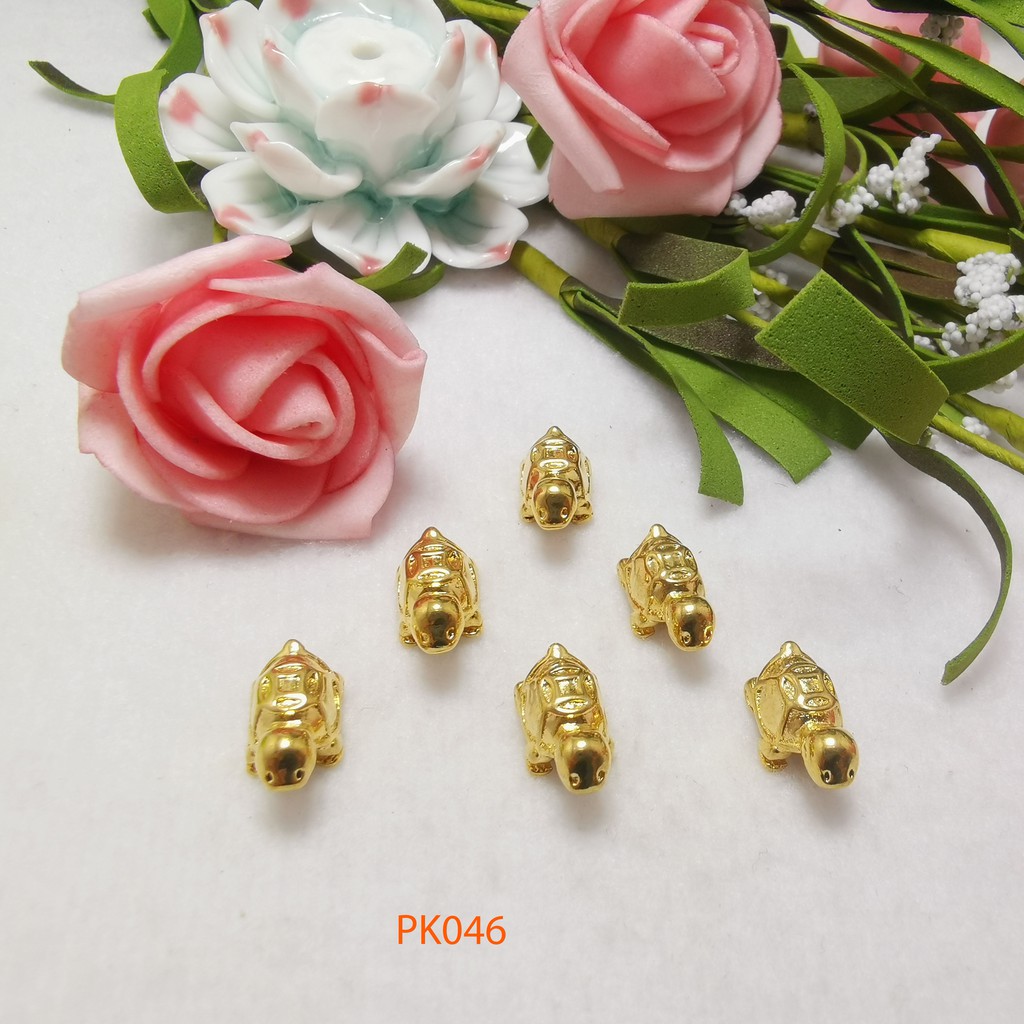 CHARM RÙA VÀNG PHỐI VÒNG CHUỖI TRANG SỨC PHỤ KIỆN NAM NỮ PK046