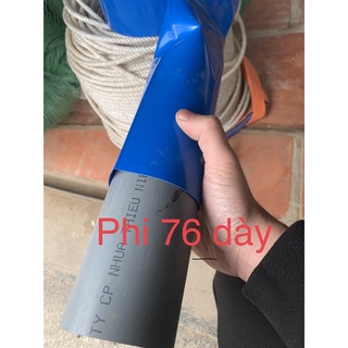 100m ống dẫn nước pe ø 48, 60, 76 độ dày 0.35mm