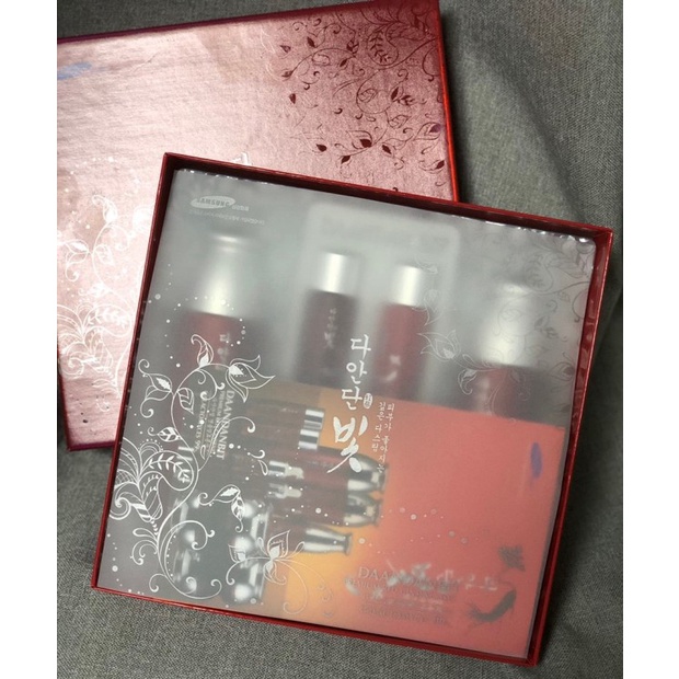 Bộ dưỡng da nhân sâm đỏ DAANDAN BIT Premium Red Ginseng dưỡng da căng đầy rạng rỡ từ nhân sâm