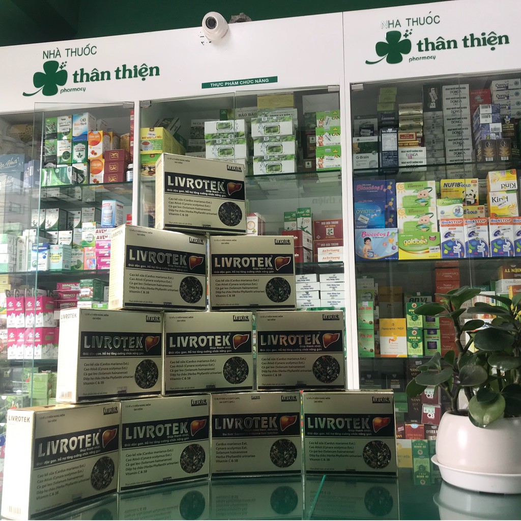 Livrotek – Hỗ trợ điều trị viêm gan, giải độc gan, hạ men gan và phục hồi chức năng gan (Hộp 60 viên)