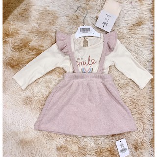 Set yếm len 3 món cho bé gái hãng GEORGE authentic