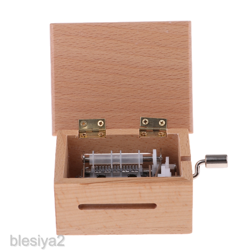 DIY Tune Hand Crank Music Box Movement + Hole Puncher + 7 Paper Tapes