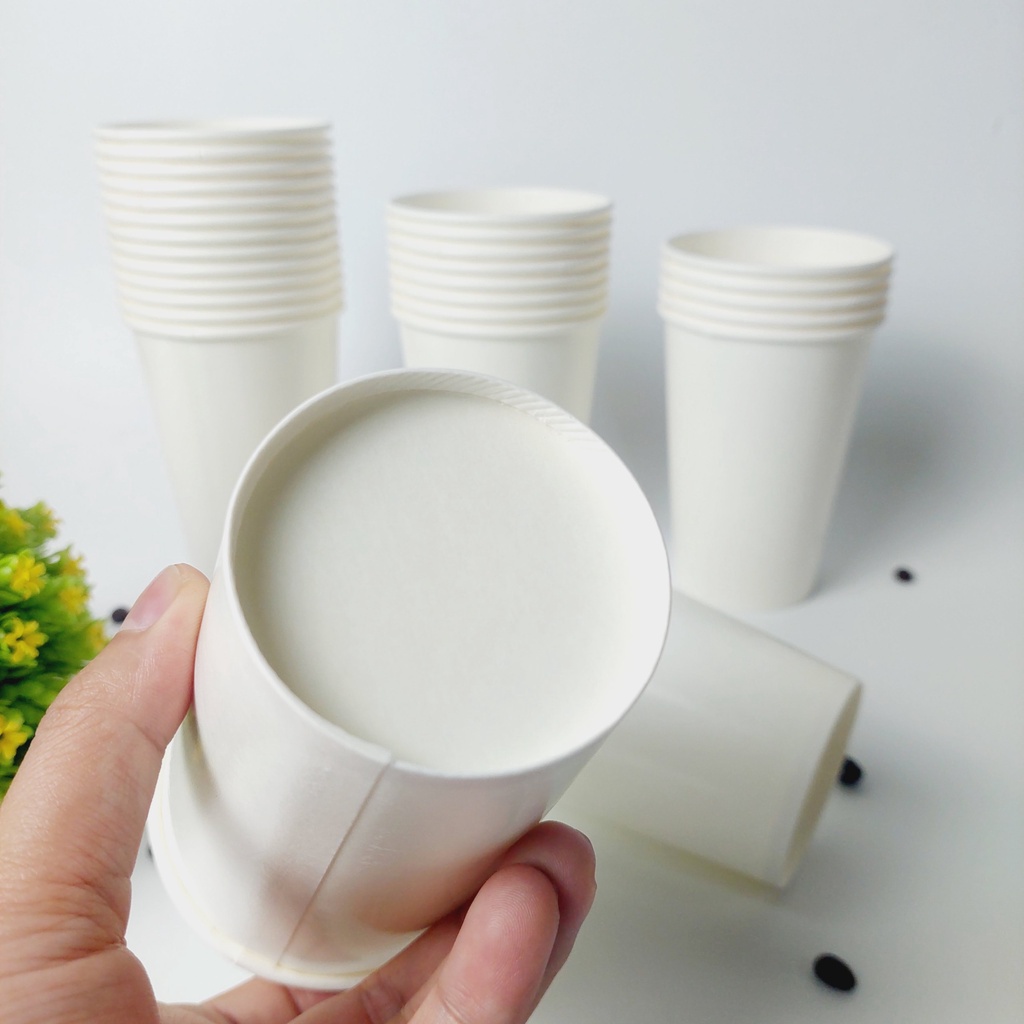 50 chiếc cốc giấy 480ml - 16oz Ly giấy NHẬP KHẨU HÀN QUỐC