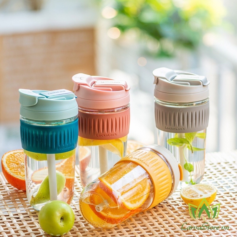 Cốc thuỷ tinh bọc silicone cách nhiệt