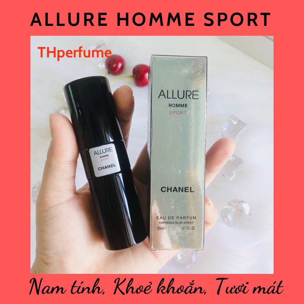 [ Son Vip] Nước Hoa Mini Nam 20ml ALLURE HOMME SPORT