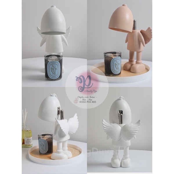 Đèn đốt nến robo thiên thần phiên bản nâng cấp