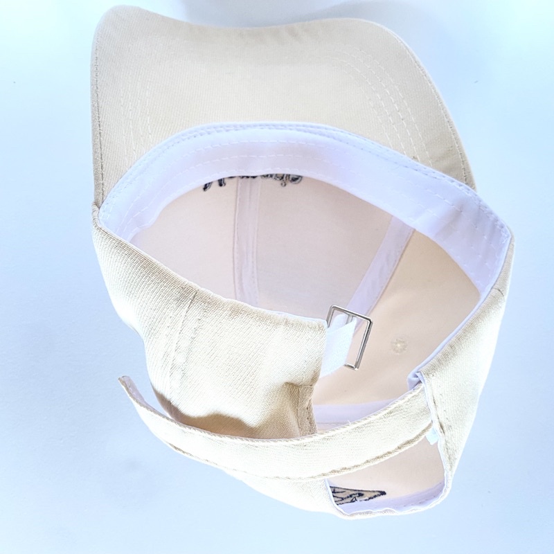 Mũ lưỡi trai thêu hình chữ Memorie chất vải Kaki nhiều màu thương hiệu Hook