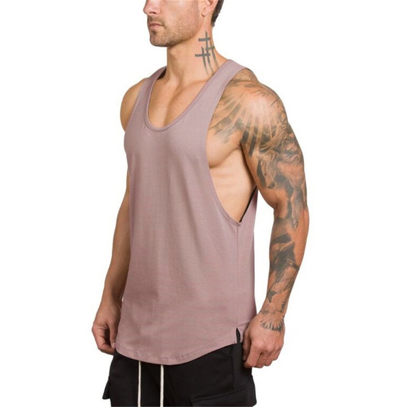 [ GYMEN ] Áo Thun Ba Lỗ Thể Thao Nam Áo Tay Tank Top Trơn Big Size Co Giãn Côtton Cao Cấp Nhiều Màu Chuẩn Form Vải Thoáng Thấm Hút Mồ Hôi Tốt Chạy Bộ Thể Dục Bóng Rổ Cầu Lông Combat Streetwear Mùa Hè