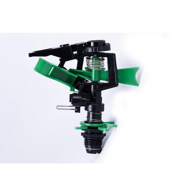 Combo 10 béc tưới phun cánh đập đuôi cá chỉnh góc ren ngoài 27 mm