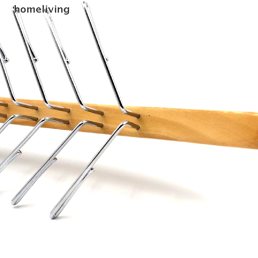 Giá Đỡ Thắt Lưng / Cà Vạt Bằng Gỗ 12 / 24 Móc Đa Năng