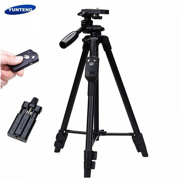 Tripod Yuteng VCT 5208 chính hãng - Đi kèm điều khiển Remote bluetooth và ngàm kẹp vuông