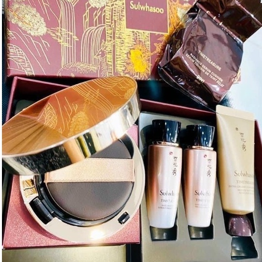 [DATE 2024] Phấn nước thông đỏ Sulwhasoo Radiance Serum Cushion Set