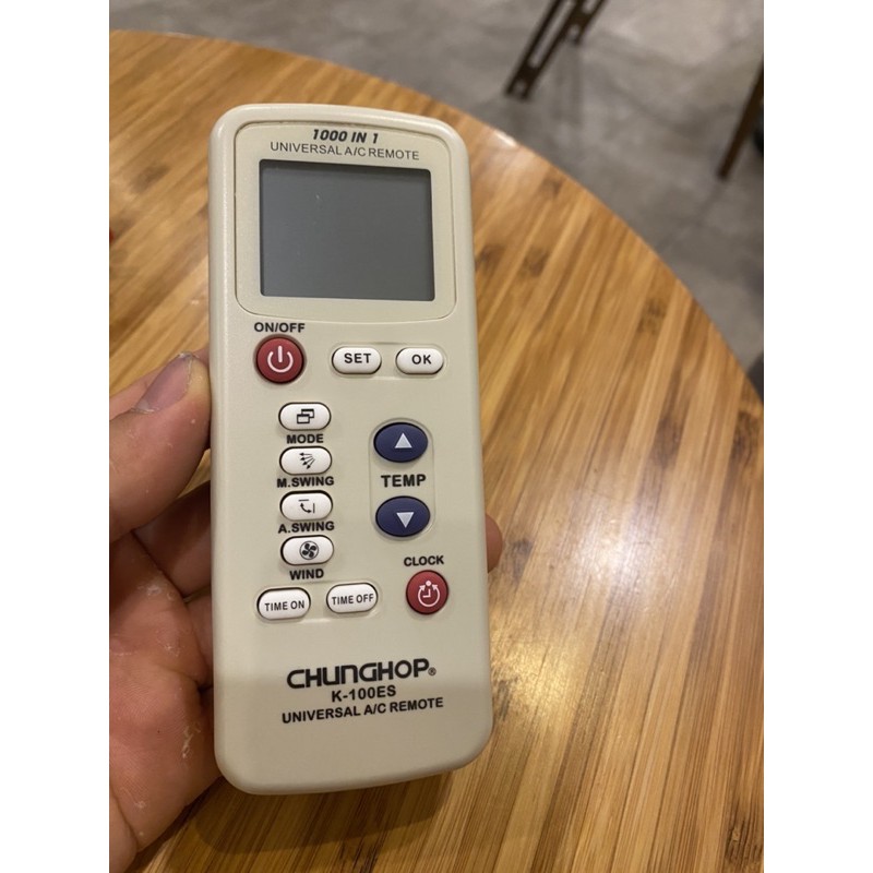 Khiển điều hoà đa năng CHUNGHOP K-100ES