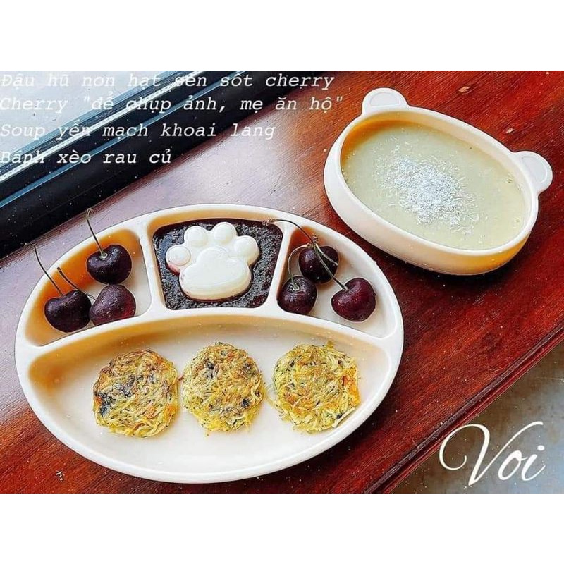 Khuôn silicon làm thạch rau câu, pudding, socola hình chân gấu/ chân mèo/ chân chó