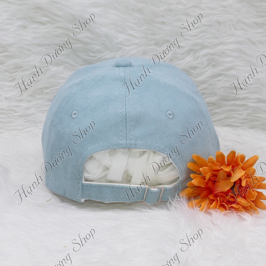 Mũ lưỡi trai nam nữ nón kết nhung thêu chữ ICON sớ nhuyễn phong cách thời trang phù hợp cả nam và nữ