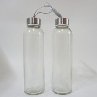 Combo 3 Bình thủy tinh trơn có quai xách 350ml