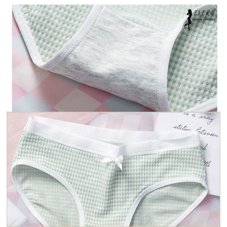 Quần Lót Nữ, Quần Lót Cotton Sợi Bông Nâng Mông Co Giãn Kháng Khuẩn - QL 1980