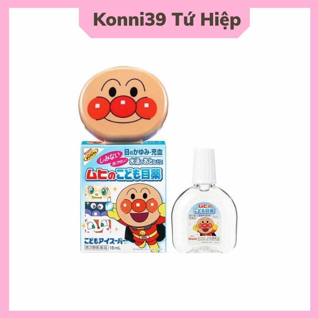 Nước nhỏ mắt Muhi cho bé từ 3 tháng tuổi 15ml