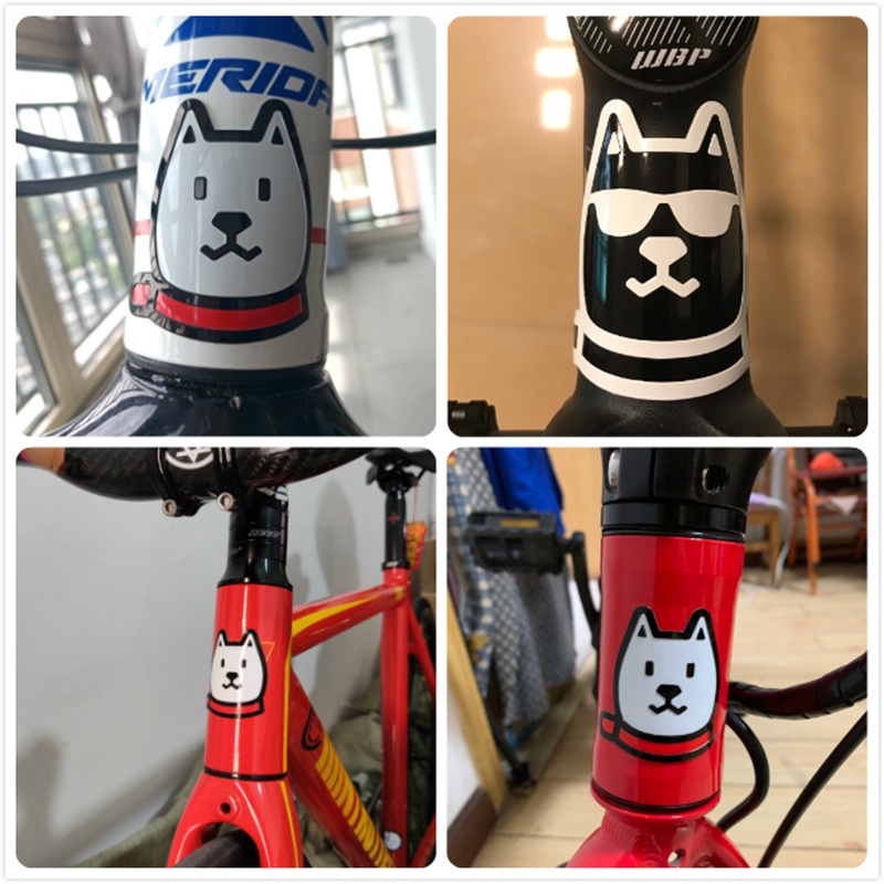 Miếng dán trang trí khung xe đạp leo núi bằng kim loại mềm chống thấm nước