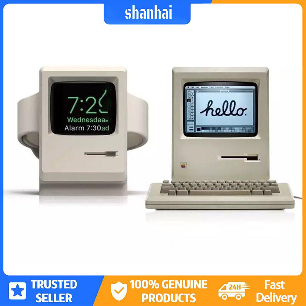 Đế Sạc Bằng Silicone Phong Cách Retro Cho Apple Watch