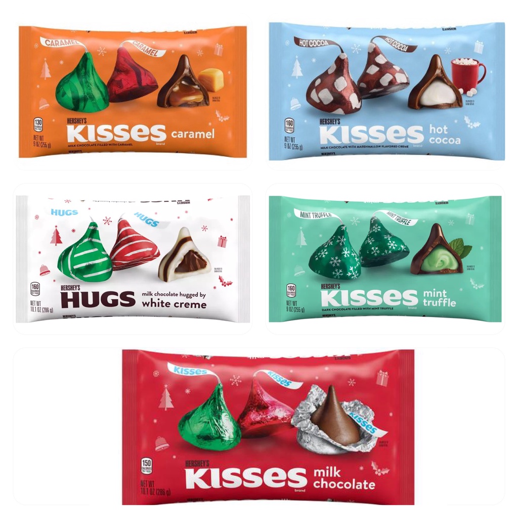 Sô cô la  Hershey's Kisses của Mỹ 315g [ NHIỀU LOẠI ]