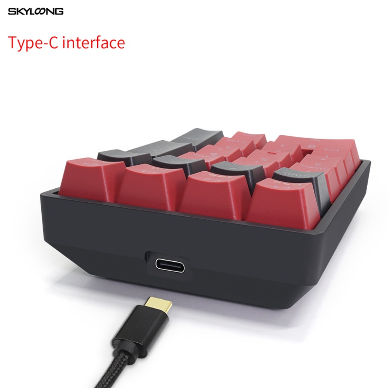 Bàn phím cơ hung sK21 có đèn nền RGB