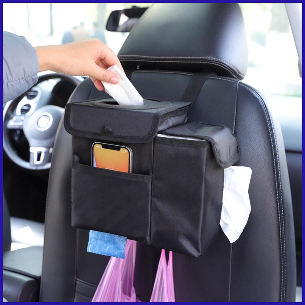 Thùng Đựng Rác Chống Rò Rỉ Có Túi Đựng Chống Nước Cho Xe Hơi