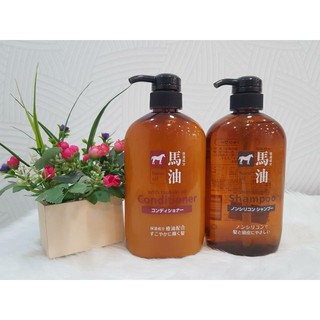 Dầu gội xả mỡ ngựa Shampoo 600ml (Nội địa Nhật)