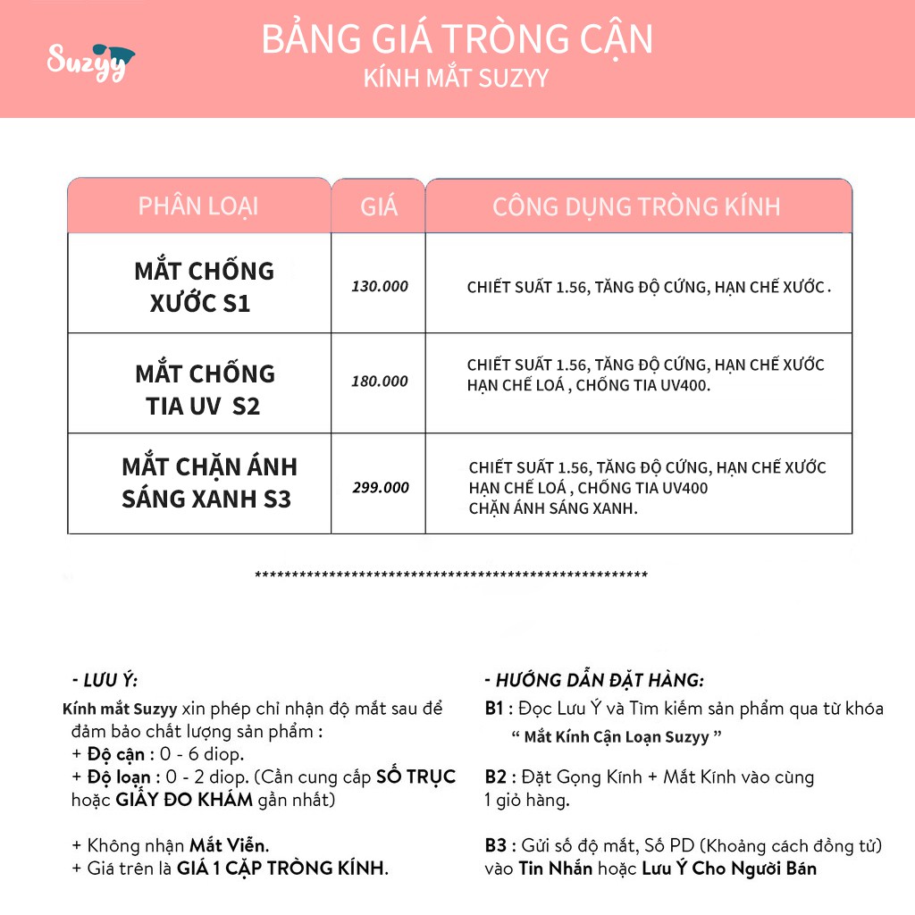 Gọng kính tròn thời trang nữ Suzyy chất liệu nhựa viền dày siêu bền | BigBuy360 - bigbuy360.vn