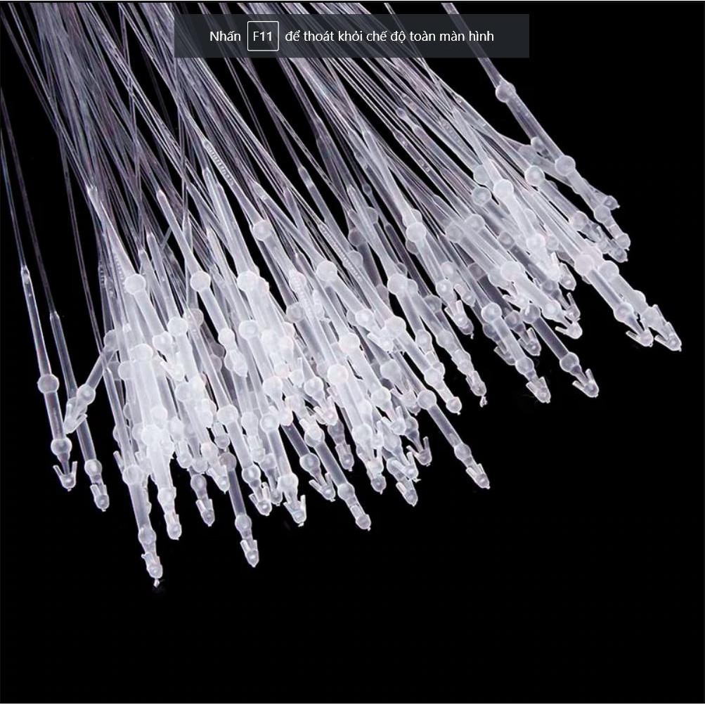 Ti nhựa trắng dài 3-5-7 cm xỏ, gắn mác quần áo, mũ nón, giày dép-5000c