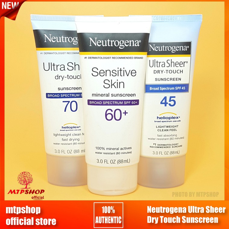 Kem Chống Nắng Neutrogena Ultra Sheer Dry Touch Sunscreen