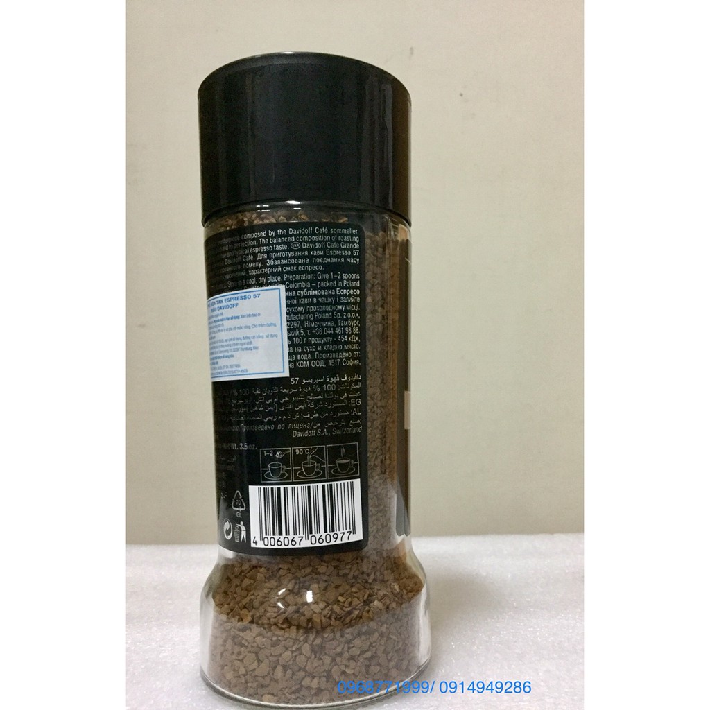 Cafe tan Đức Davidoff Espresso 57 | BigBuy360 - bigbuy360.vn