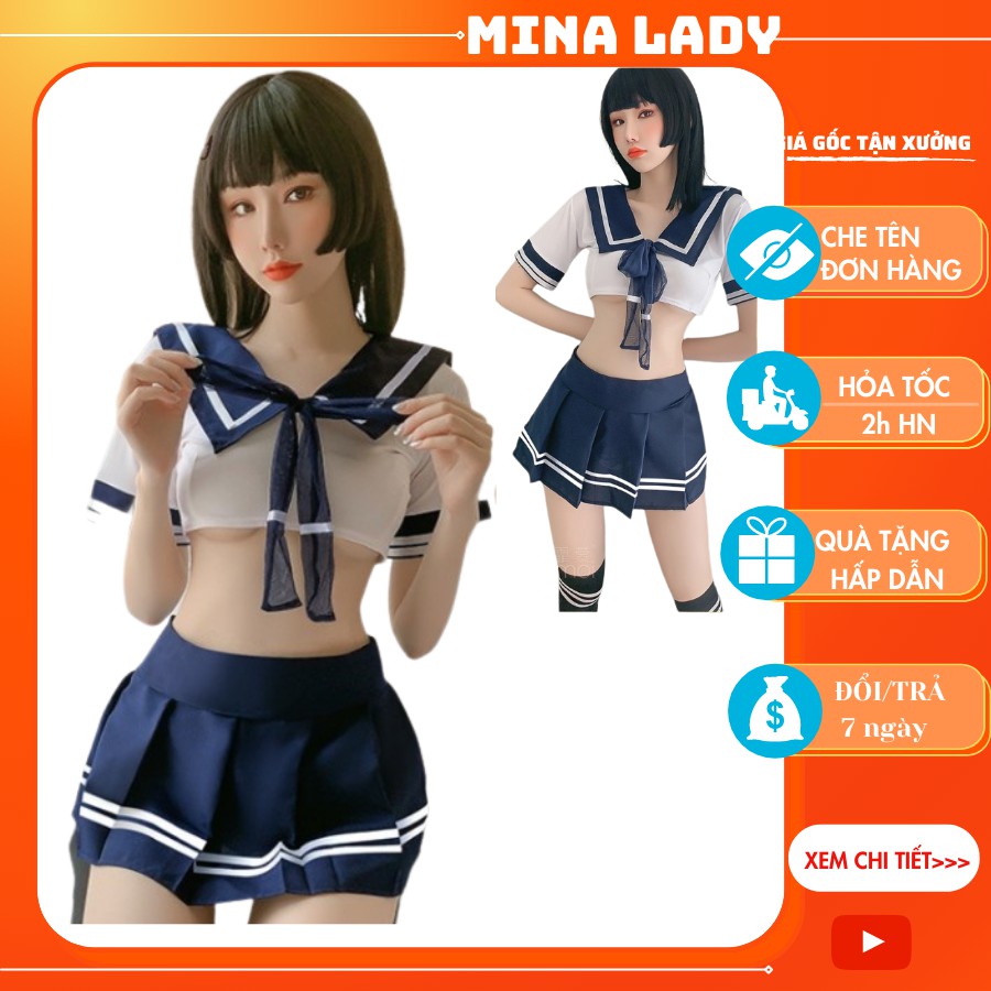 Cosplay Sexy Học Sinh -Váy Ngủ Sexy Gợi Cảm Quyến Rũ | BigBuy360 - bigbuy360.vn