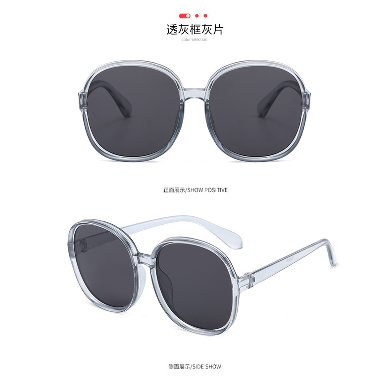Kính Mát Thời Trang Chống Tia UV Gọng Lớn Mới