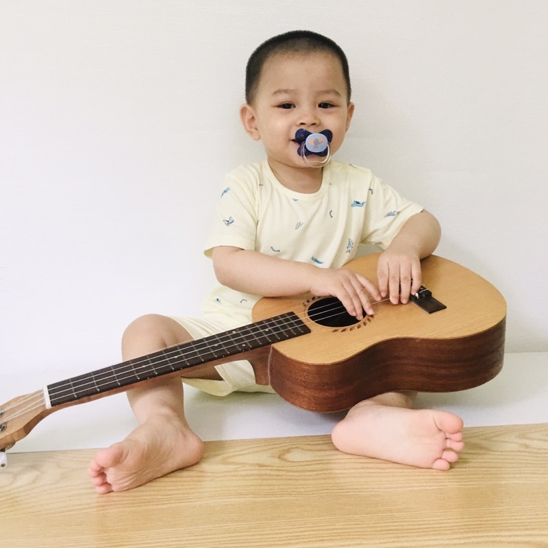 Bộ cộc tay cài vai sợi tre Bambola cho bé trai,gái từ 6 tháng đến 2 tuổi