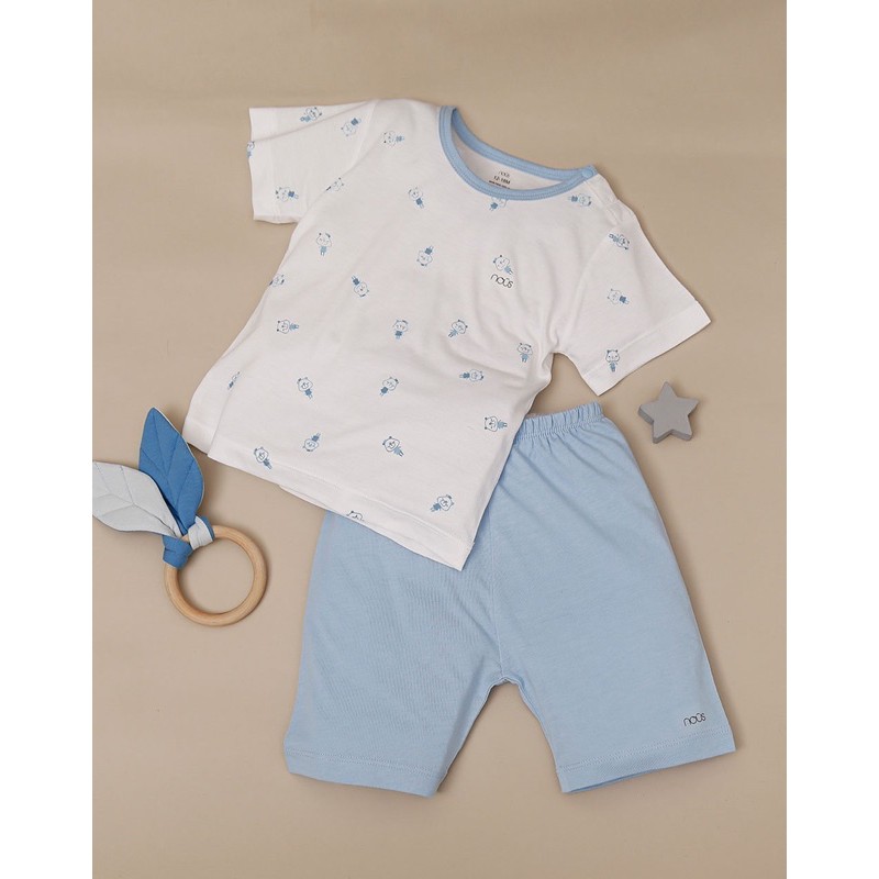 Bộ Nous cộc cài vai 12-18m 18-24m
