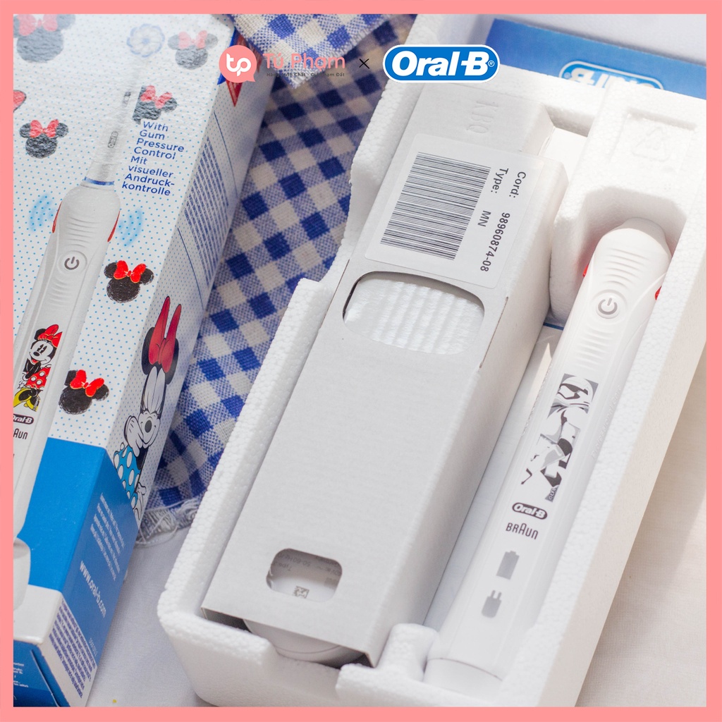 Bàn Chải Đánh Răng Điện Oral-B Dành Cho Bé 6+ Years